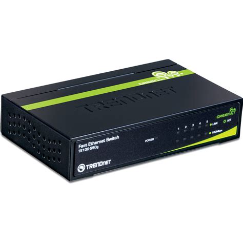 trendnet greennet 5 port switch